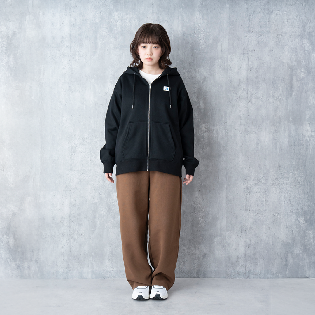 EXAM with mellow 2025 OVERSIZED ZIP HOODIE