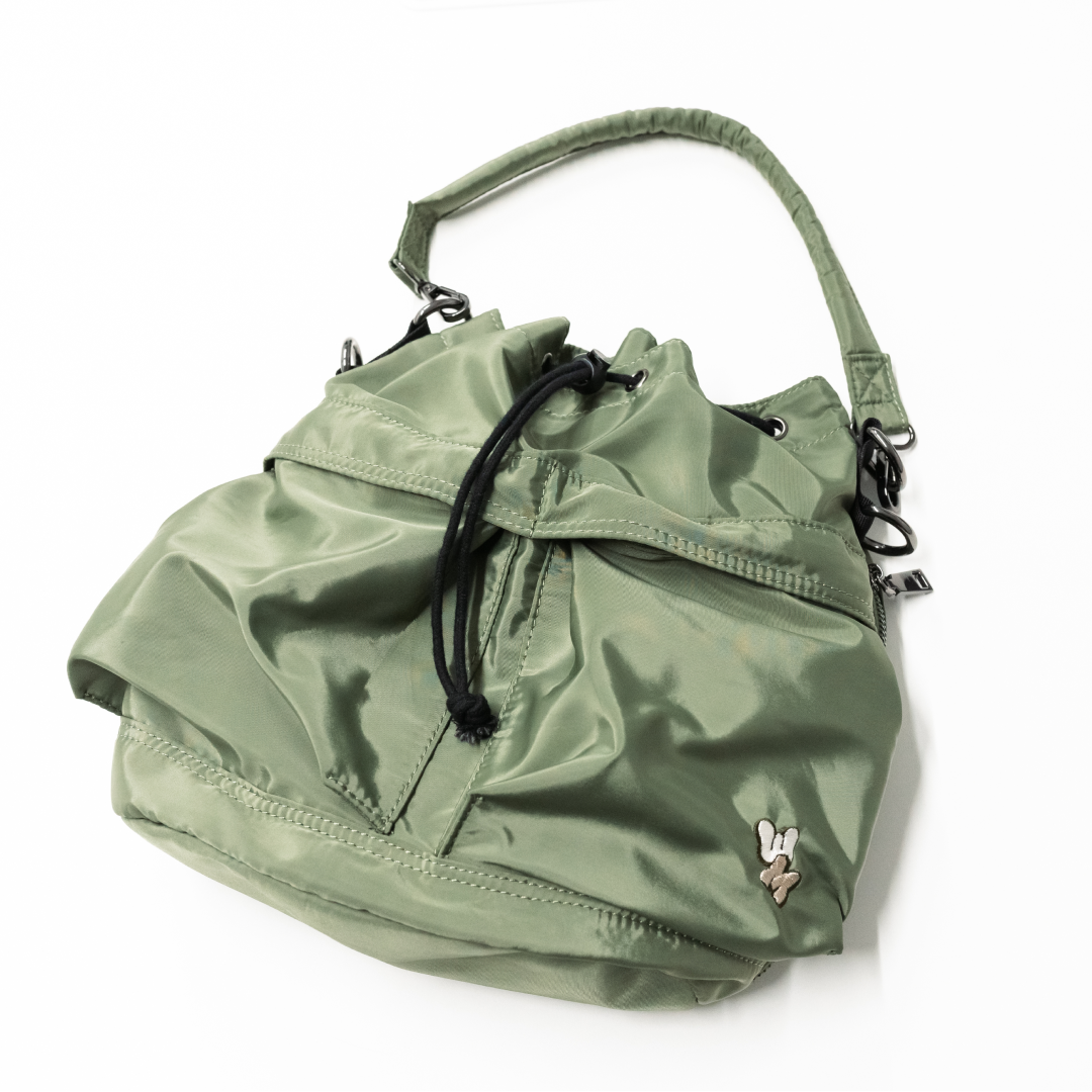 (受注販売)2way Nylon Bag / Khaki