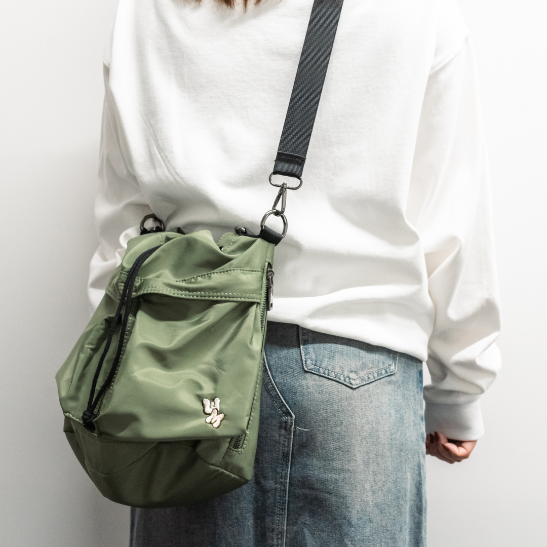 (受注販売)2way Nylon Bag / Khaki