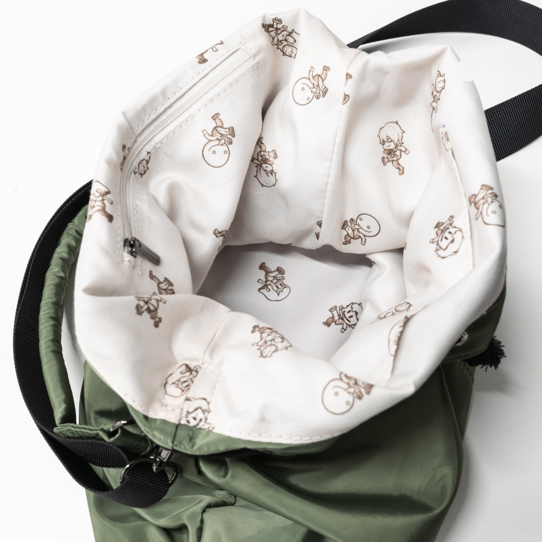 (受注販売)2way Nylon Bag / Khaki