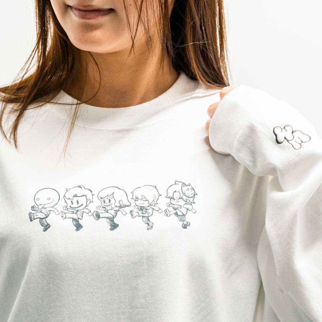 (受注販売)Long Sleeve T-shirt / White