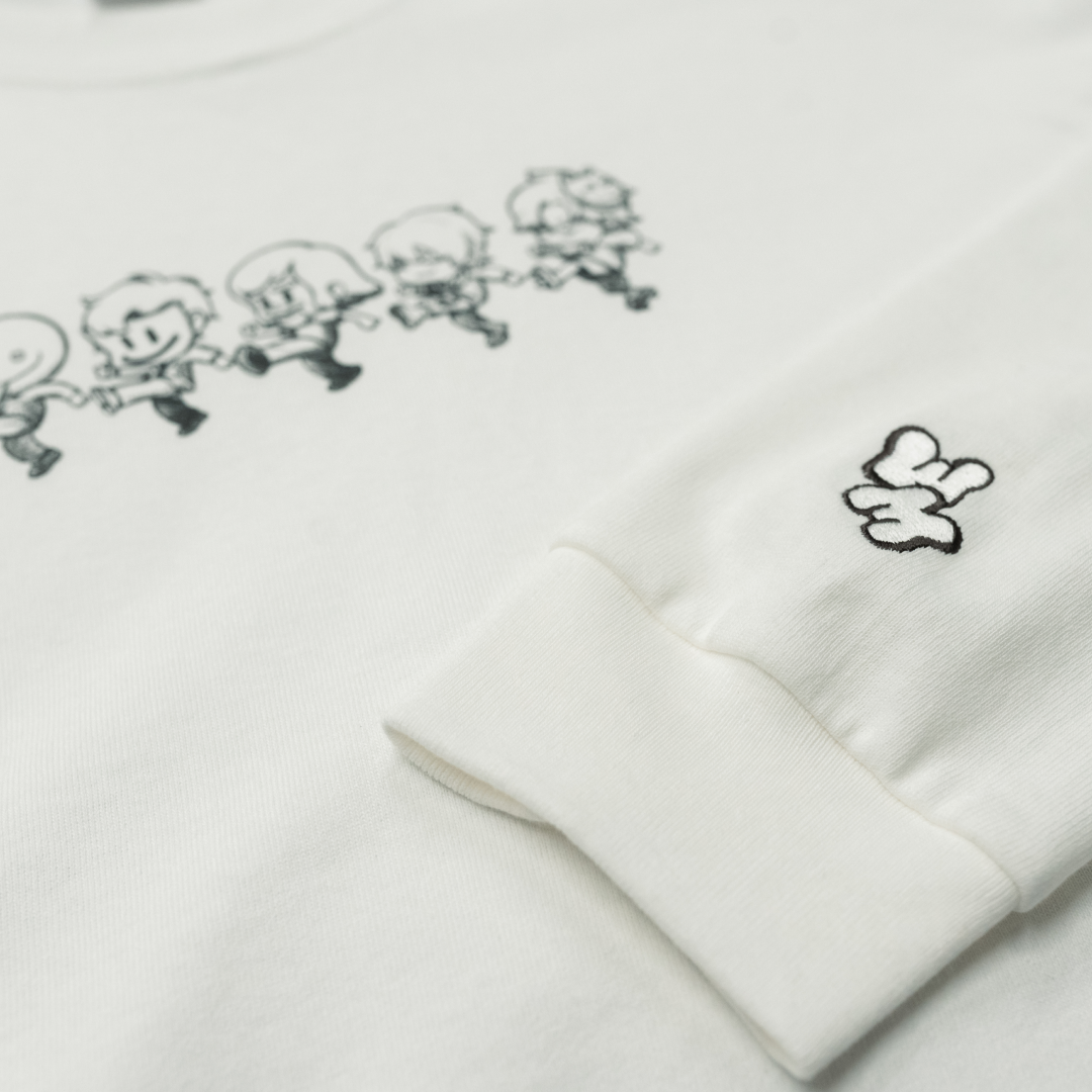 (受注販売)Long Sleeve T-shirt / White