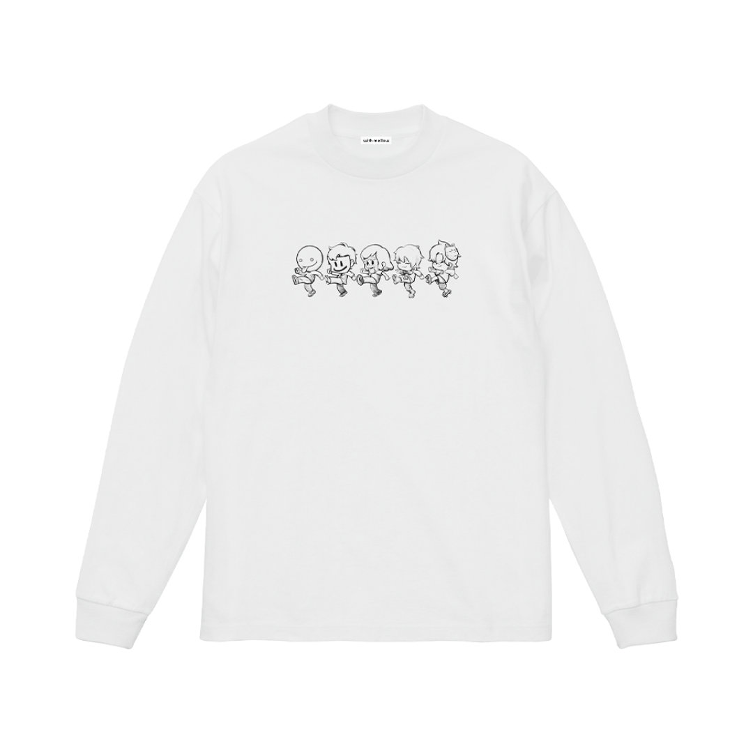 (受注販売)Long Sleeve T-shirt / White
