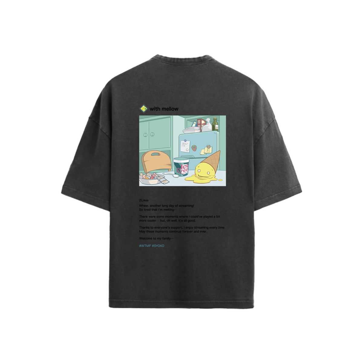 SYOKO×PAC-MAN LONG-T あっさりしょこ with mellow SYOKO × PAC-MAN