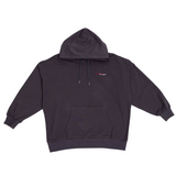me-ya with mellow SUPER LUCKY BIG HOODIE / Dark Gray