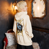 me-ya with mellow SUPER LUCKY BIG HOODIE / Ivory