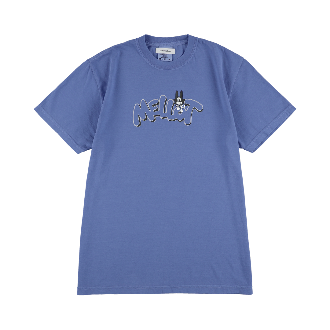 MELLOT T-SHIRT / FLO BLUE – with mellow Store