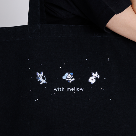 FUJIMIYA with mellow SPACE WALK TOTE BAG