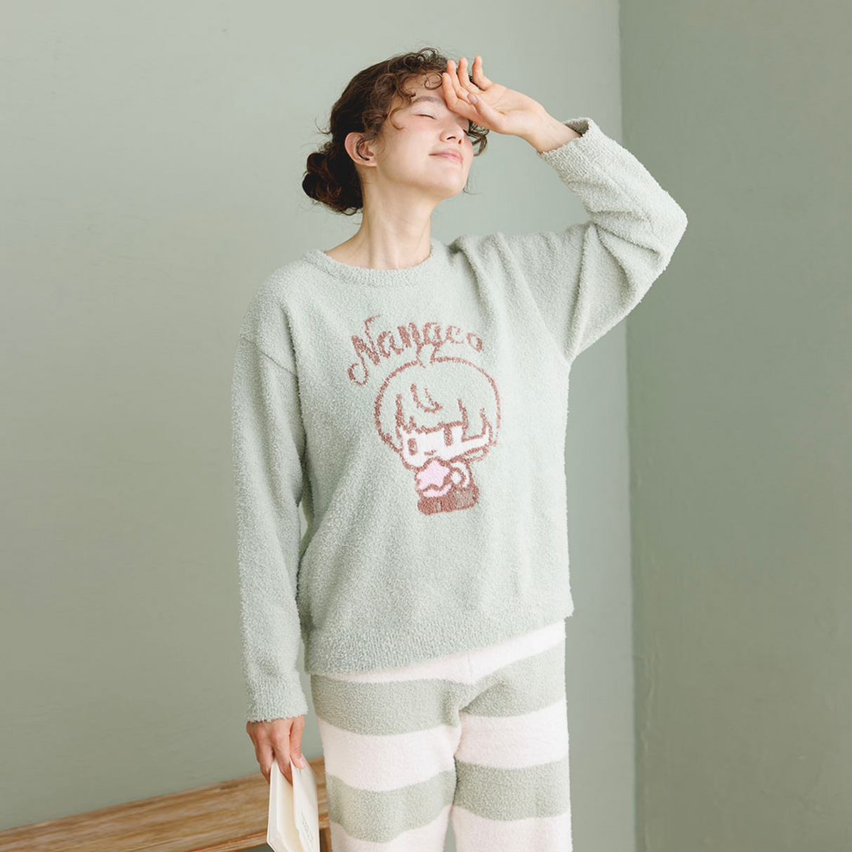 Valentine with mellow ROOM WEAR SET / NANACO