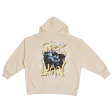 me-ya with mellow SUPER LUCKY BIG HOODIE / Ivory