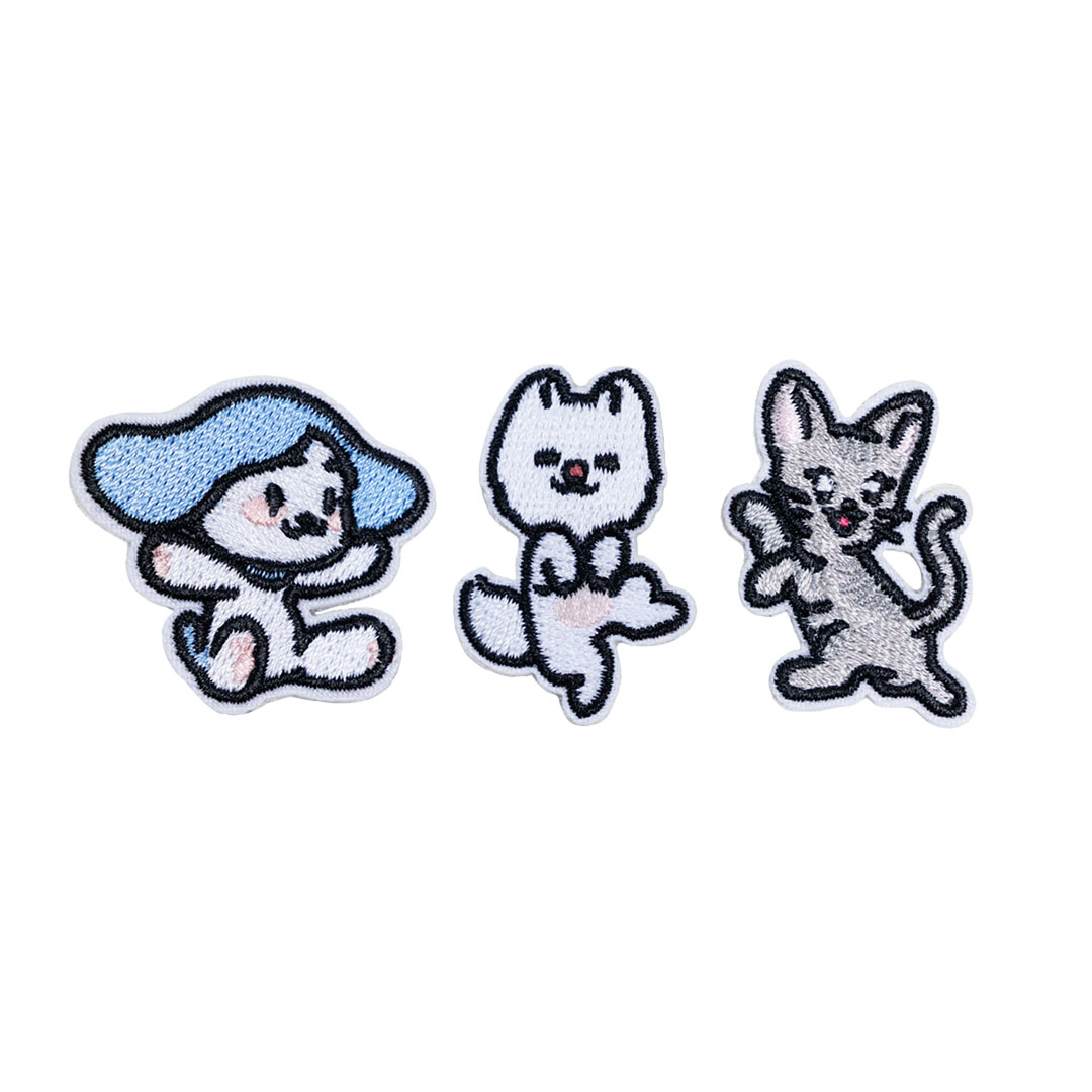 FUJIMIYA with mellow BADGE CARDIGAN