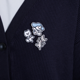 FUJIMIYA with mellow BADGE CARDIGAN