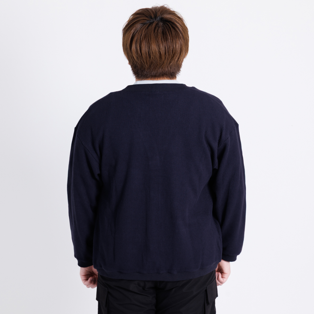 FUJIMIYA with mellow BADGE CARDIGAN