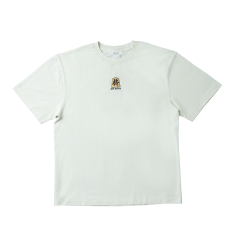 HIIRAGI TSURUGI with mellow SHOGI T-SHIRTS / WHITE