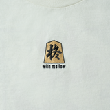 HIIRAGI TSURUGI with mellow SHOGI T-SHIRTS / WHITE