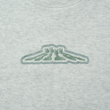 hira with mellow LOGO PONTE T-SHIRTS / Light Gray