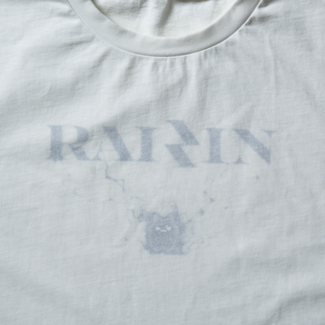 RAIZIN with mellow THUNDER LOGO T-SHIRTS / White
