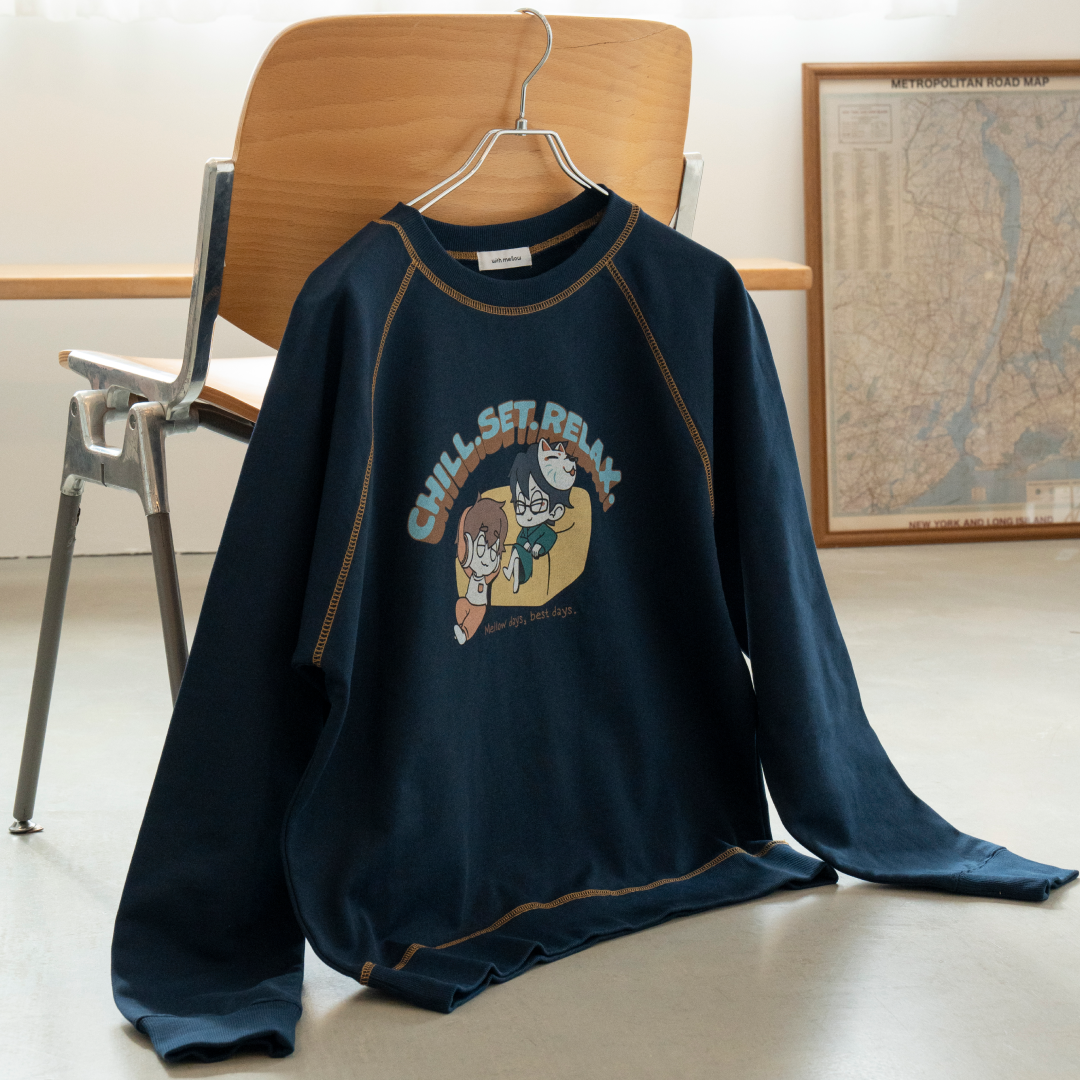FULLCON・TOWACO with mellow STITCH SWEAT SHIRT