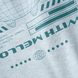 JASPER with mellow PLANET JASPER FULL ZIP HOODIE / Gray