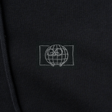 JASPER with mellow PLANET JASPER FULL ZIP HOODIE / Black