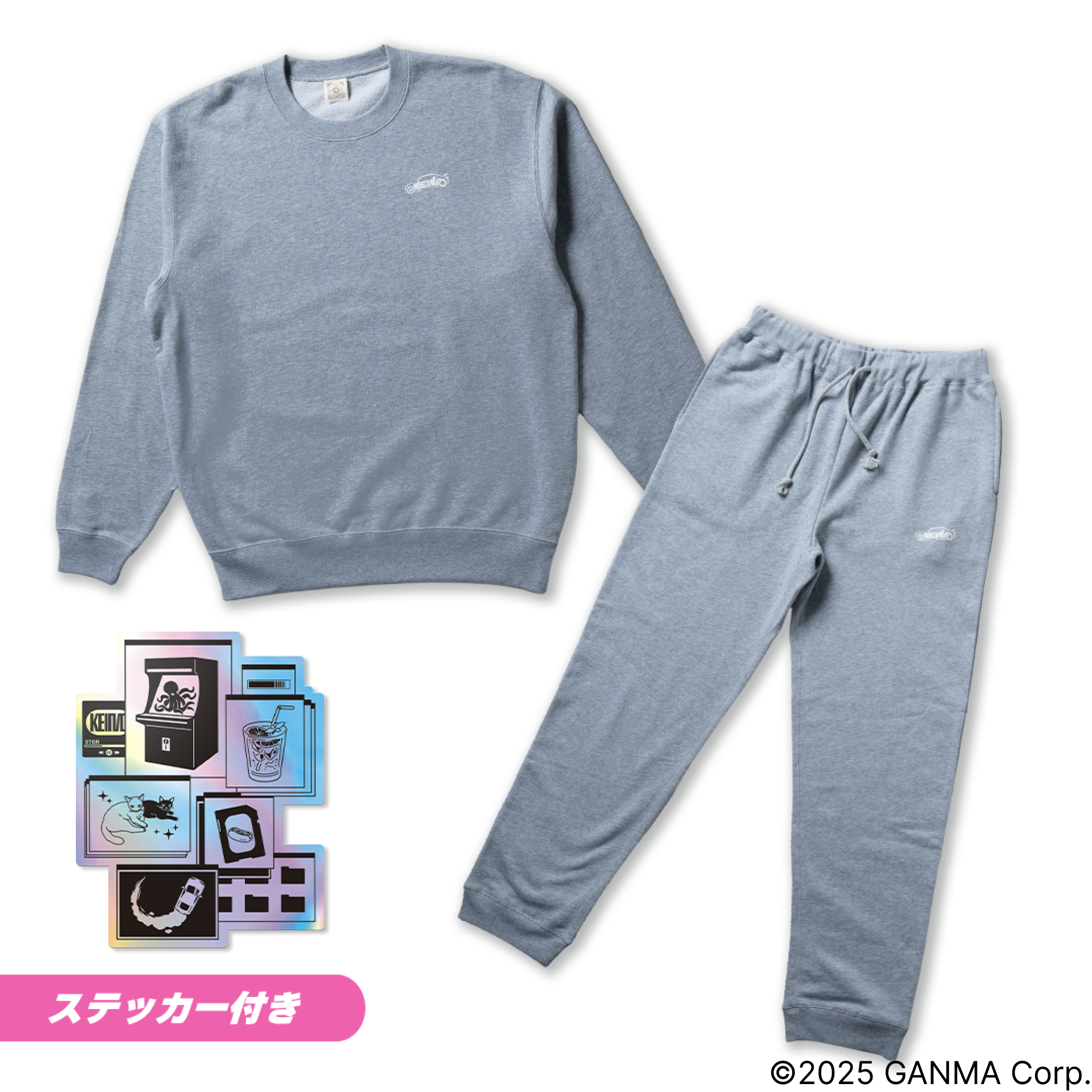 ヘッドロココ スウェット SAPEUR グレー ☆ステッカー付き 