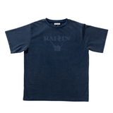 RAIZIN with mellow THUNDER LOGO T-SHIRTS / Navy