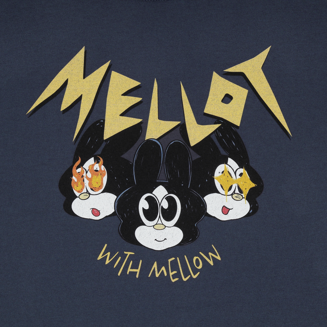 VINTAGE MELLOT T-SHIRT / Navy