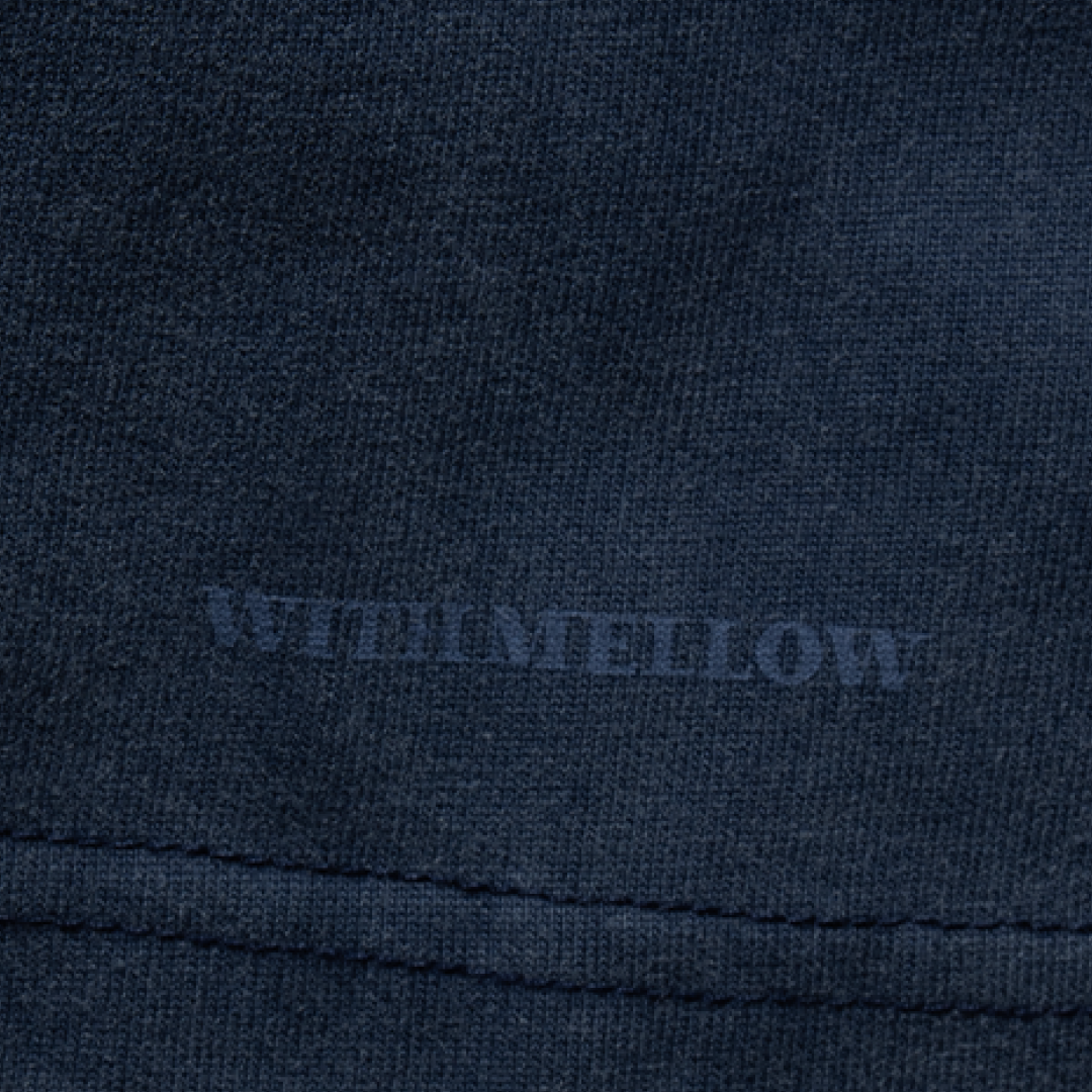 RAIZIN with mellow THUNDER LOGO T-SHIRTS / Navy