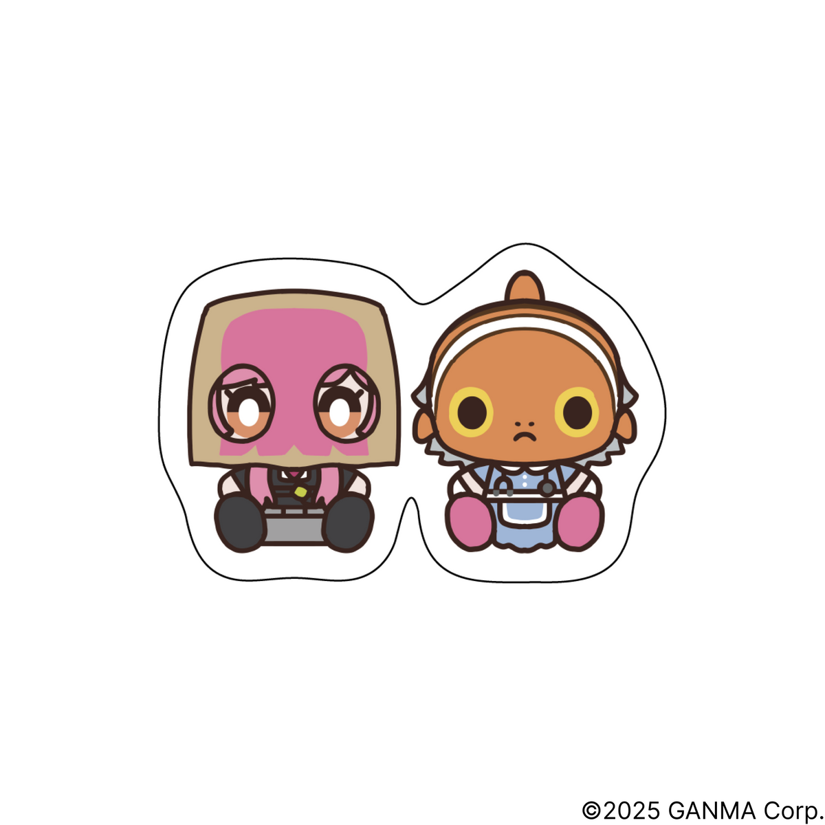 STGR with mellow Saburo&Iroha STICKER SET