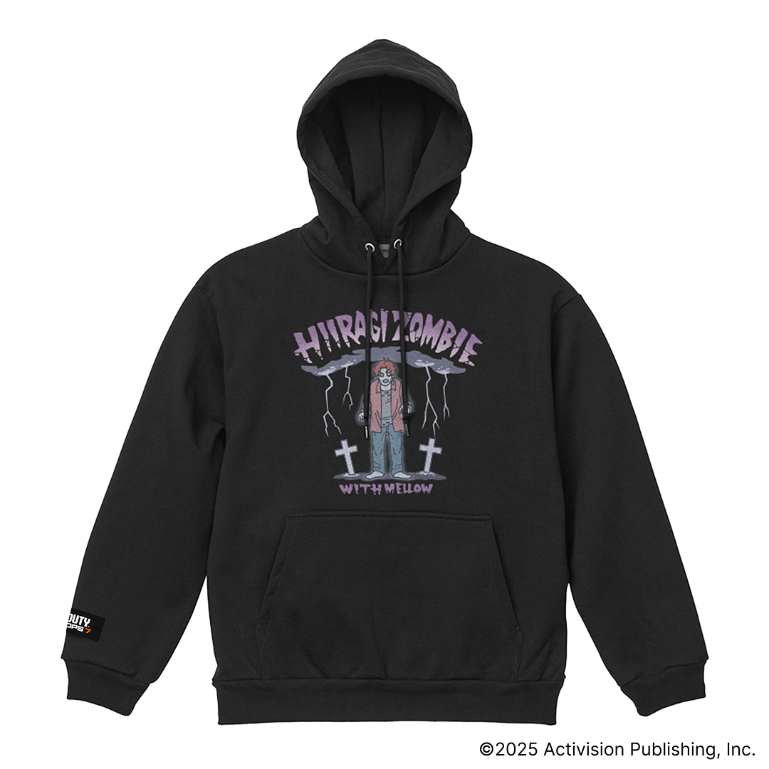 HIIRAGI TSURUGI × Call of Duty ZOMBIE HOODIE / BLACK – with mellow