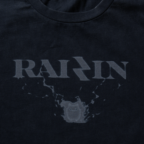 RAIZIN with mellow THUNDER LOGO T-SHIRTS / Dark Gray