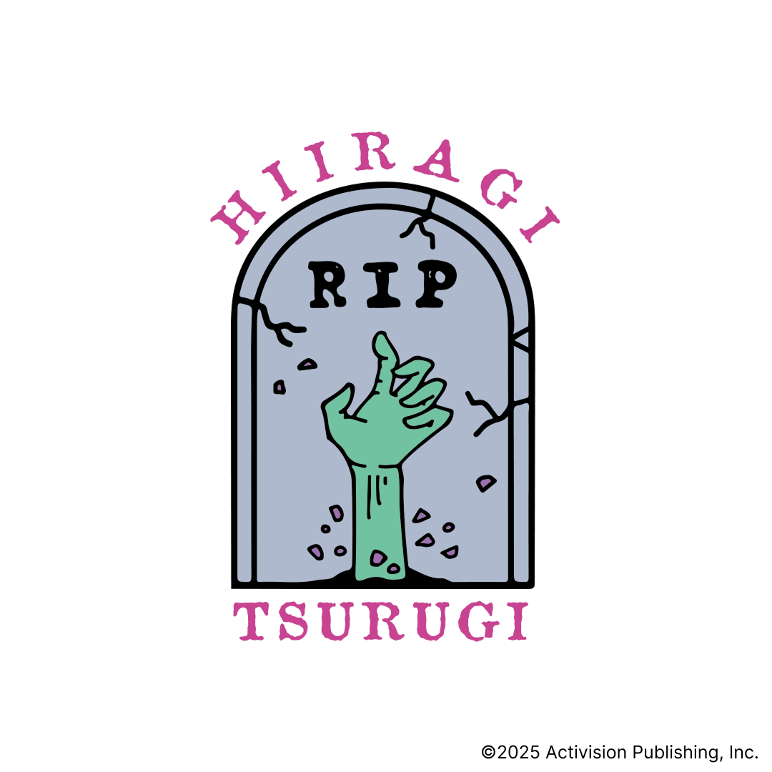 HIIRAGI TSURUGI × Call of Duty STICKER SET