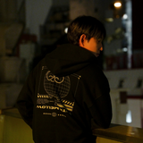 JASPER with mellow PLANET JASPER FULL ZIP HOODIE / Black