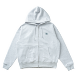 JASPER with mellow PLANET JASPER FULL ZIP HOODIE / Gray