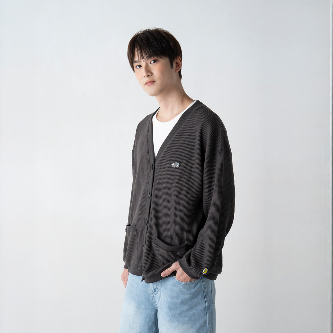SYOKO with mellow BADGE CARDIGAN