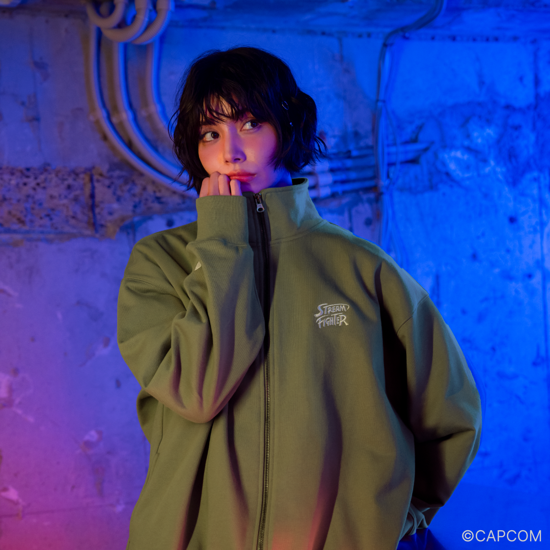 STREAM FIGHTER ZIP SWEAT