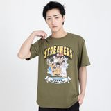 SUPER ISLAND LIFE with mellow  T-SHIRT / OLIVE