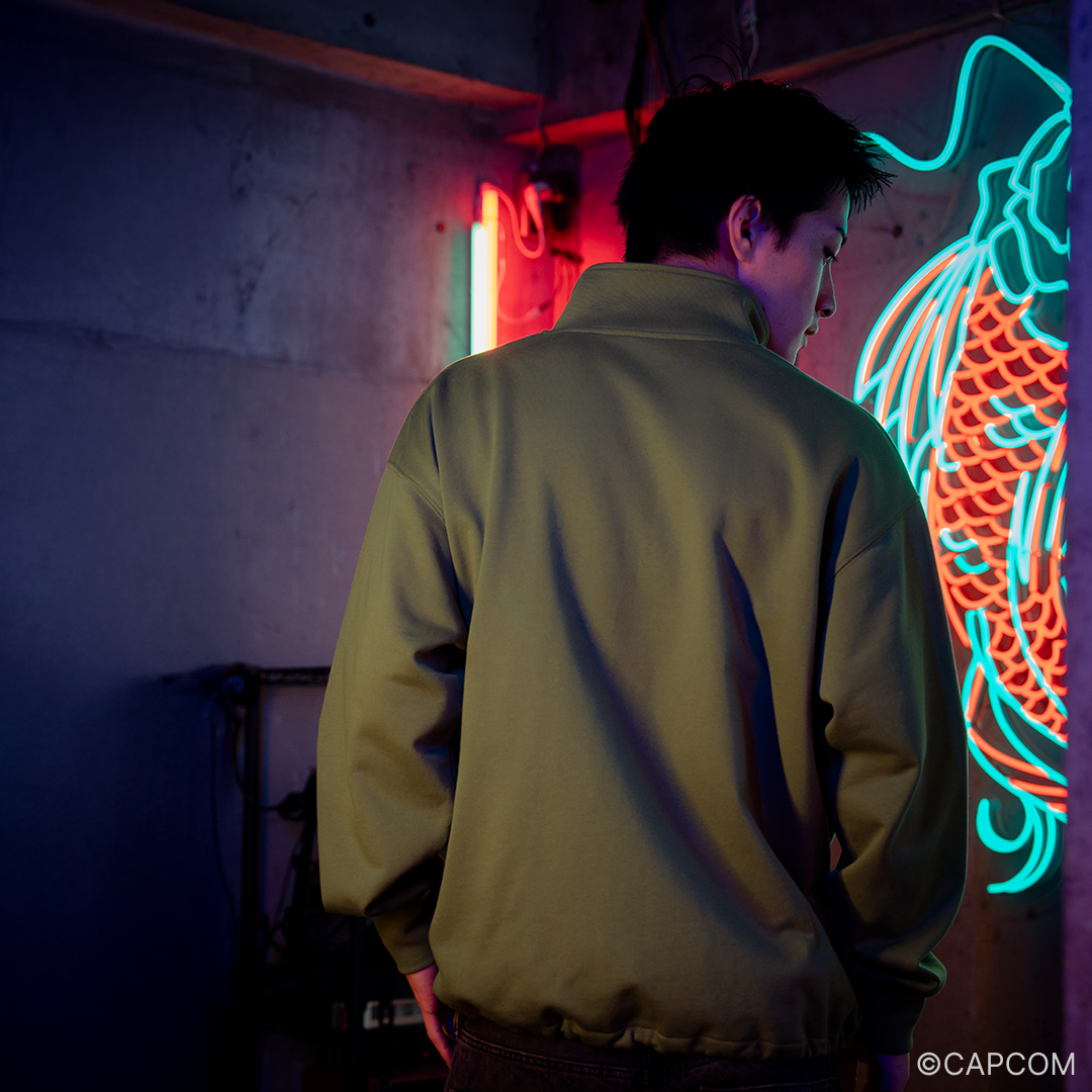 STREAM FIGHTER ZIP SWEAT