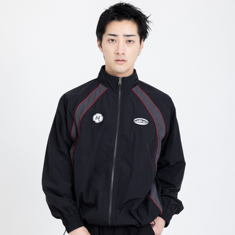 SUPER ISLAND LIFE with mellow  NYLON JACKET JUN MODEL