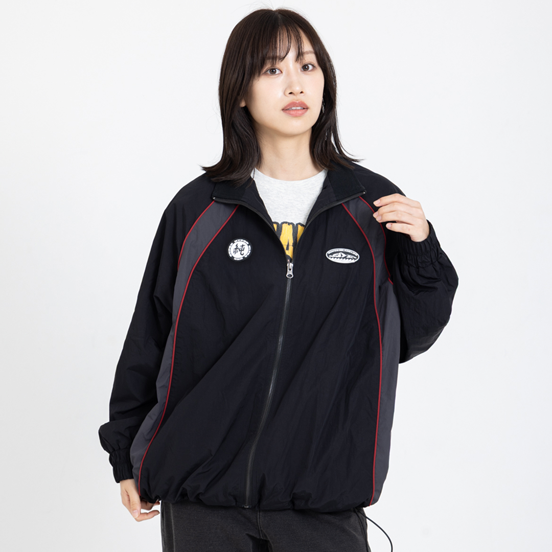 SUPER ISLAND LIFE with mellow  NYLON JACKET JUN MODEL