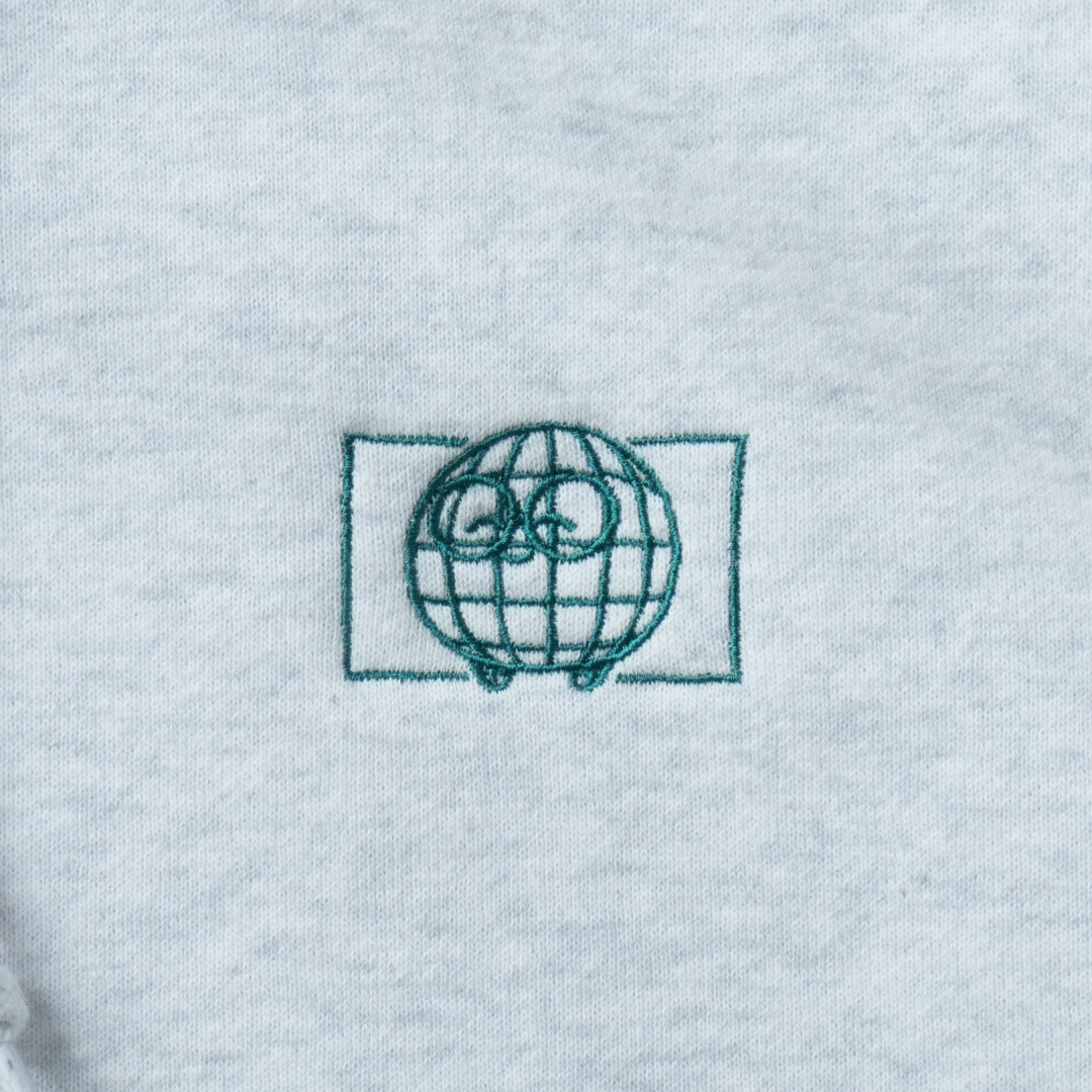 JASPER with mellow PLANET JASPER FULL ZIP HOODIE / Gray