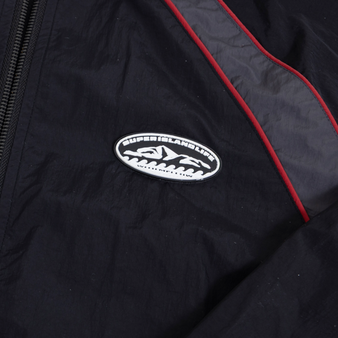 SUPER ISLAND LIFE with mellow  NYLON JACKET JUN MODEL