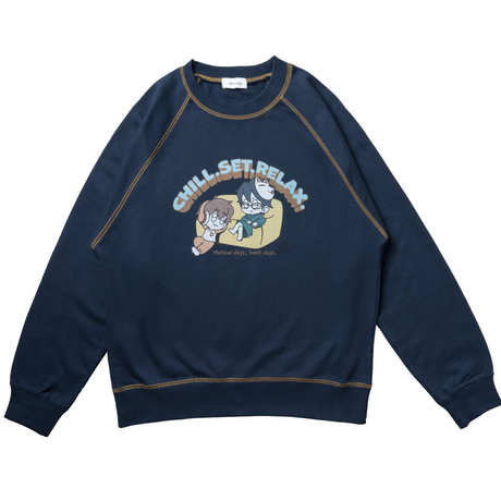 FULLCON・TOWACO with mellow STITCH SWEAT SHIRT