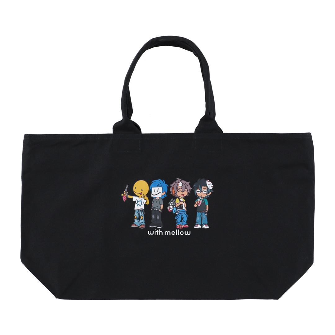 with mellow PUS in TOKYO GAL TOTE BAG