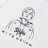 Biju with mellow I am Biju T-SHIRTS