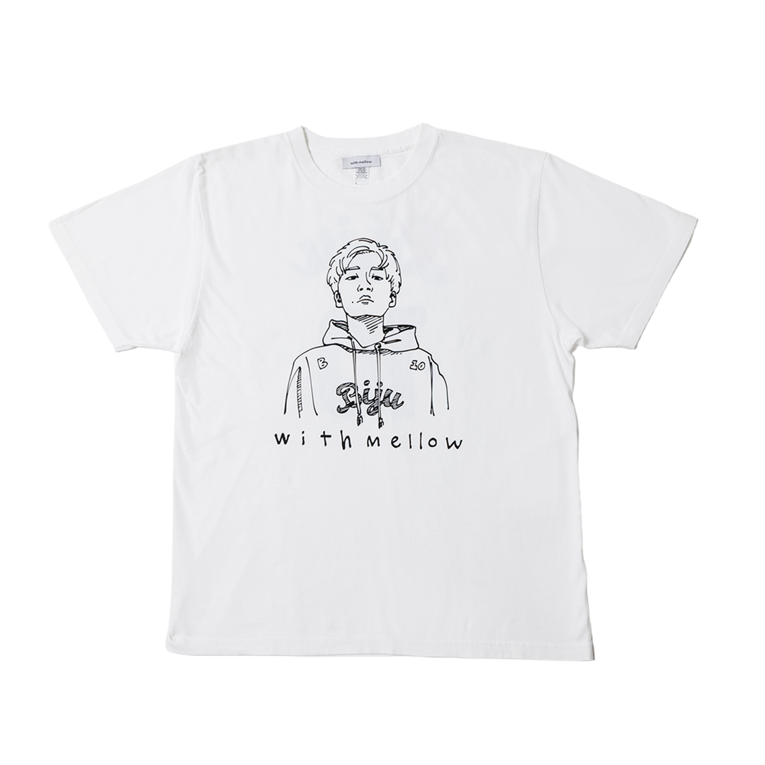 Biju with mellow I am Biju T-SHIRTS