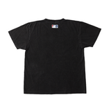 Biju with mellow MICROPHONE BAT T-SHIRTS