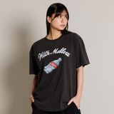 Biju with mellow MICROPHONE BAT T-SHIRTS