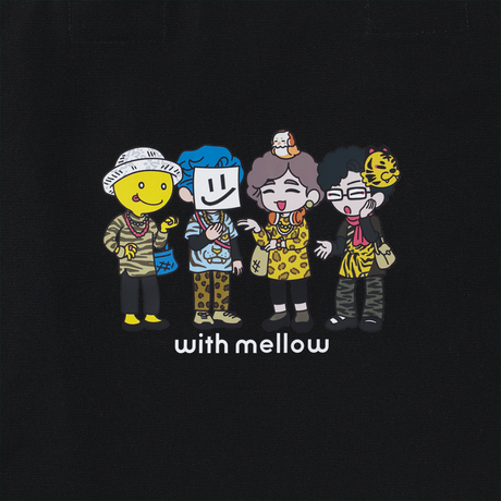 with mellow PUS in OSAKA OBACHAN TOTE BAG