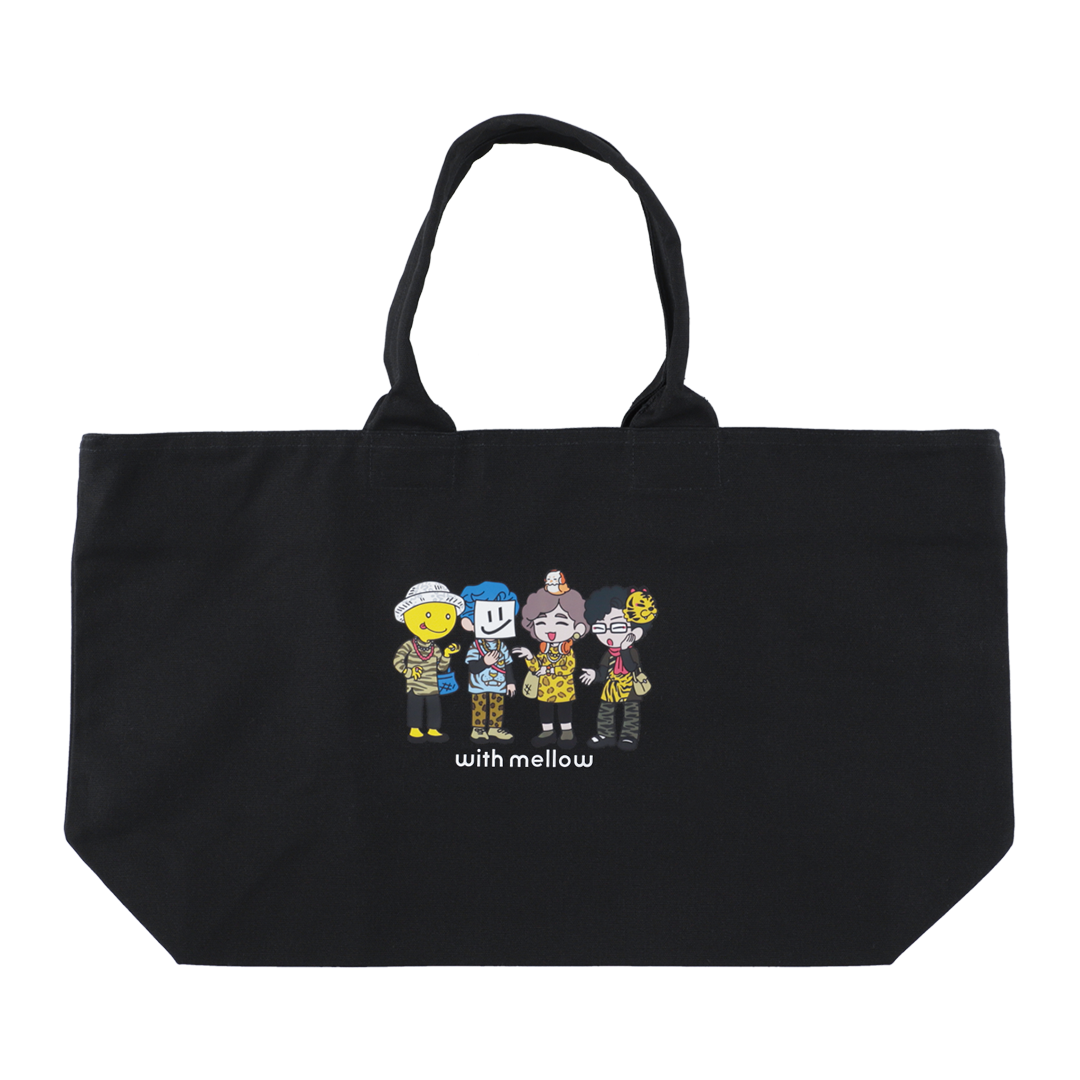 with mellow PUS in OSAKA OBACHAN TOTE BAG